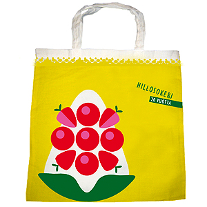 Custom Imprinted Soft Cotton Calico Fabric Tote Bag